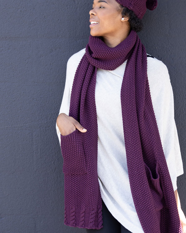 Lilac Cashmere Scarf