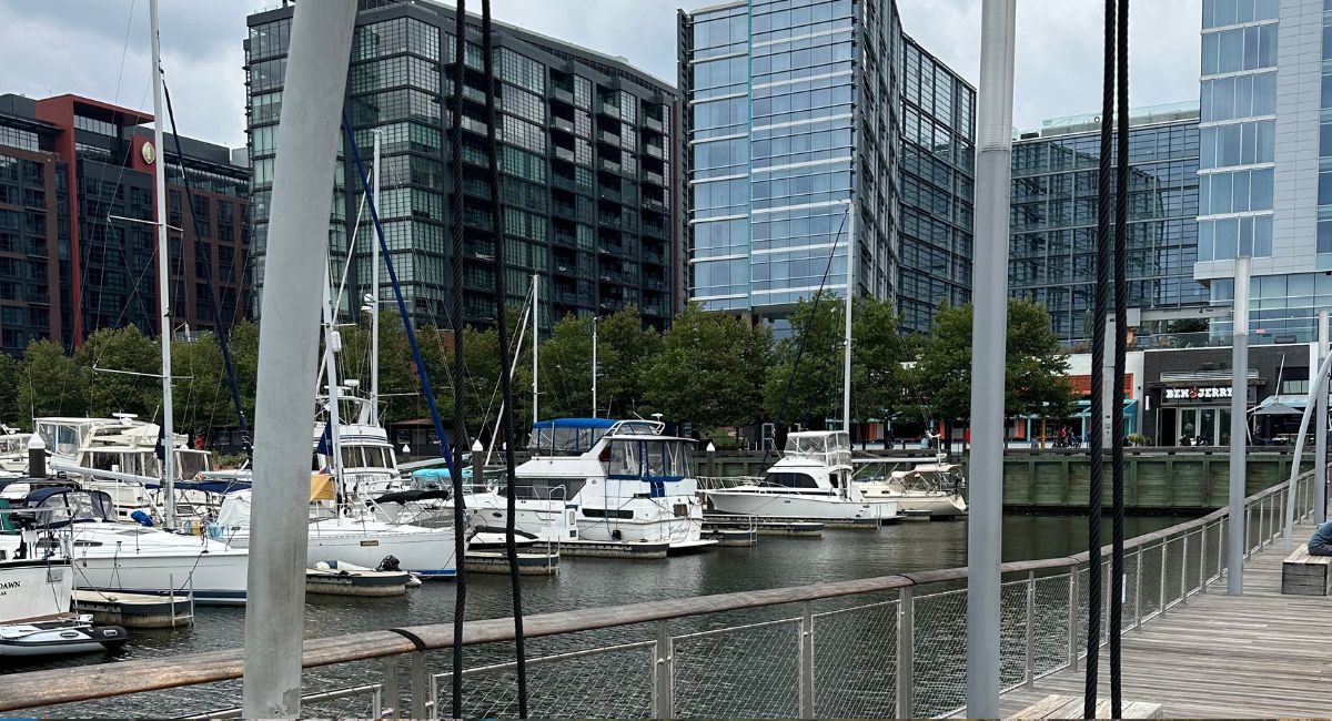 Dream Destinations: The Dreamsoft Travel Scarf goes to the Wharf, DC