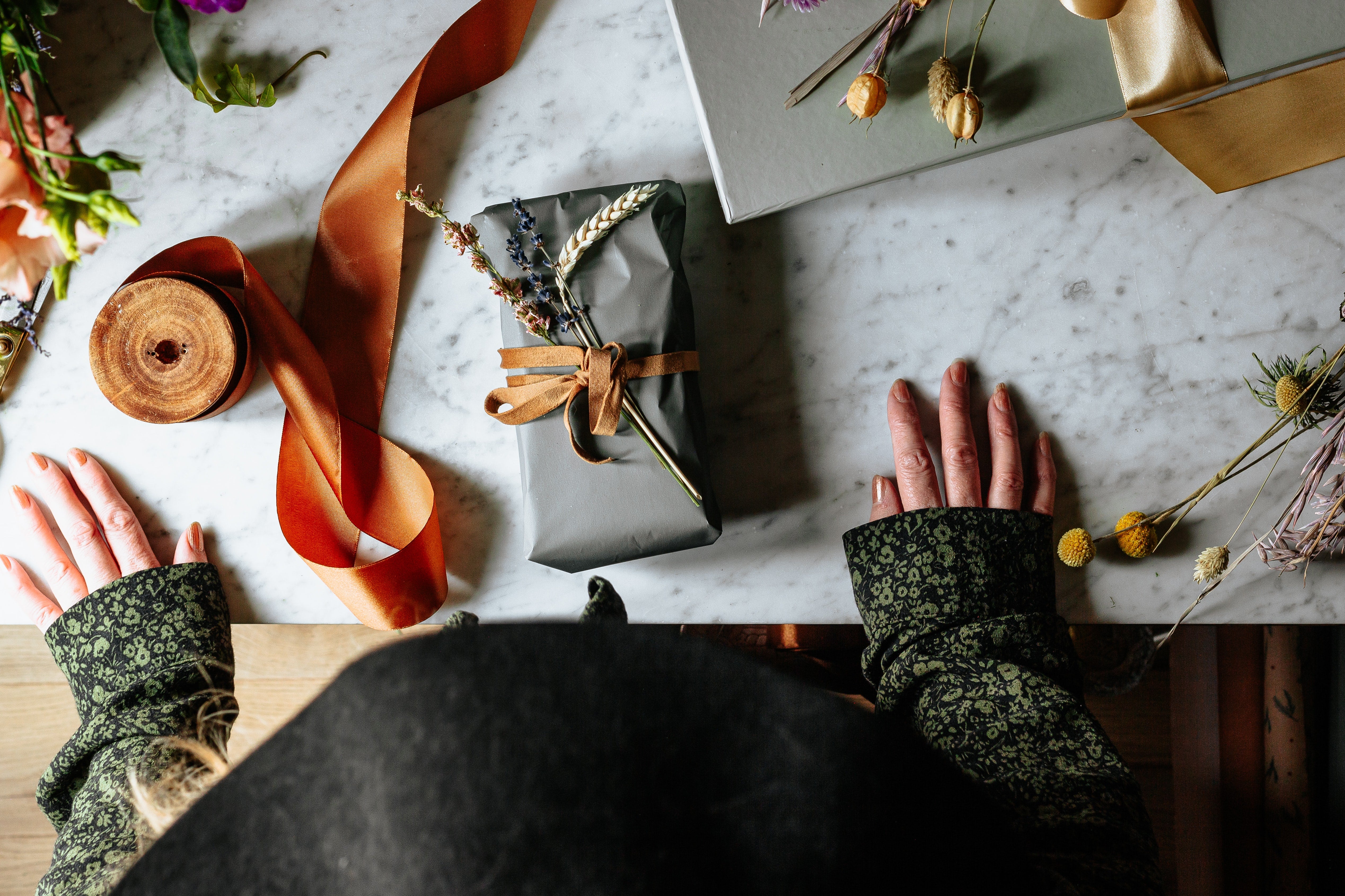 Our Team's Wrapping Essentials - Playlist & Beverage Choice Included