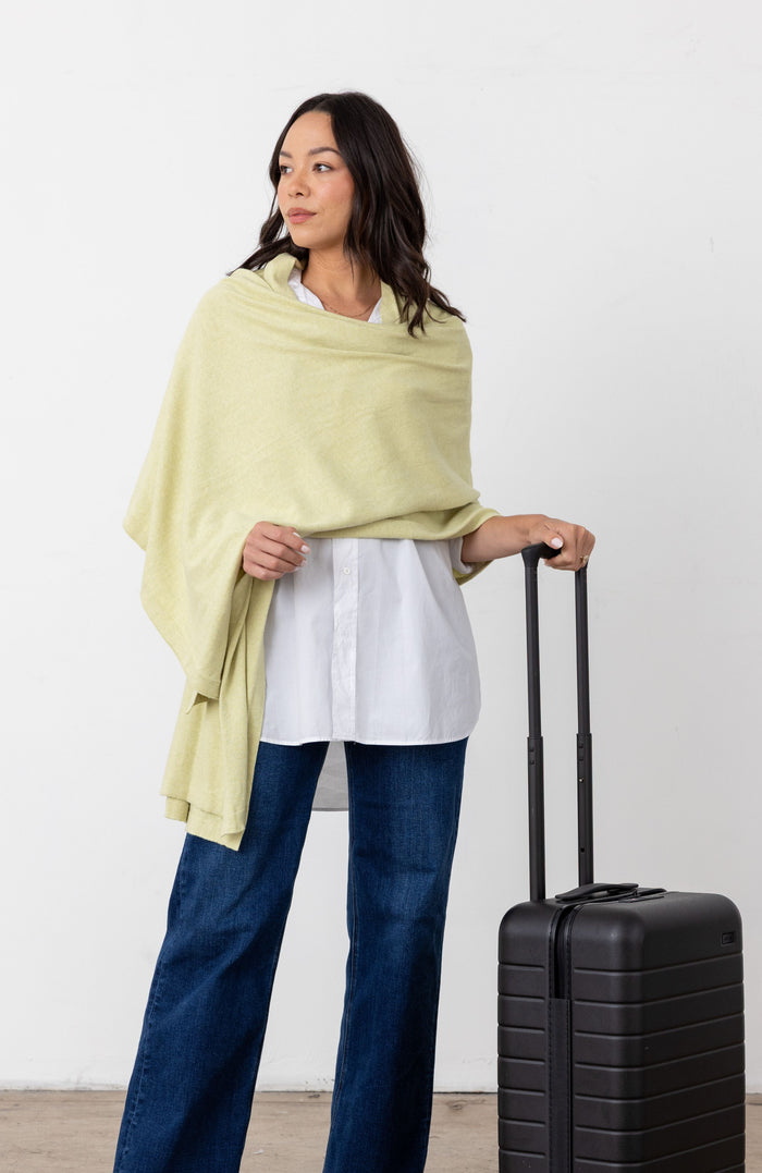 The Dreamsoft Travel Scarf April Collection 2026 -  Matcha