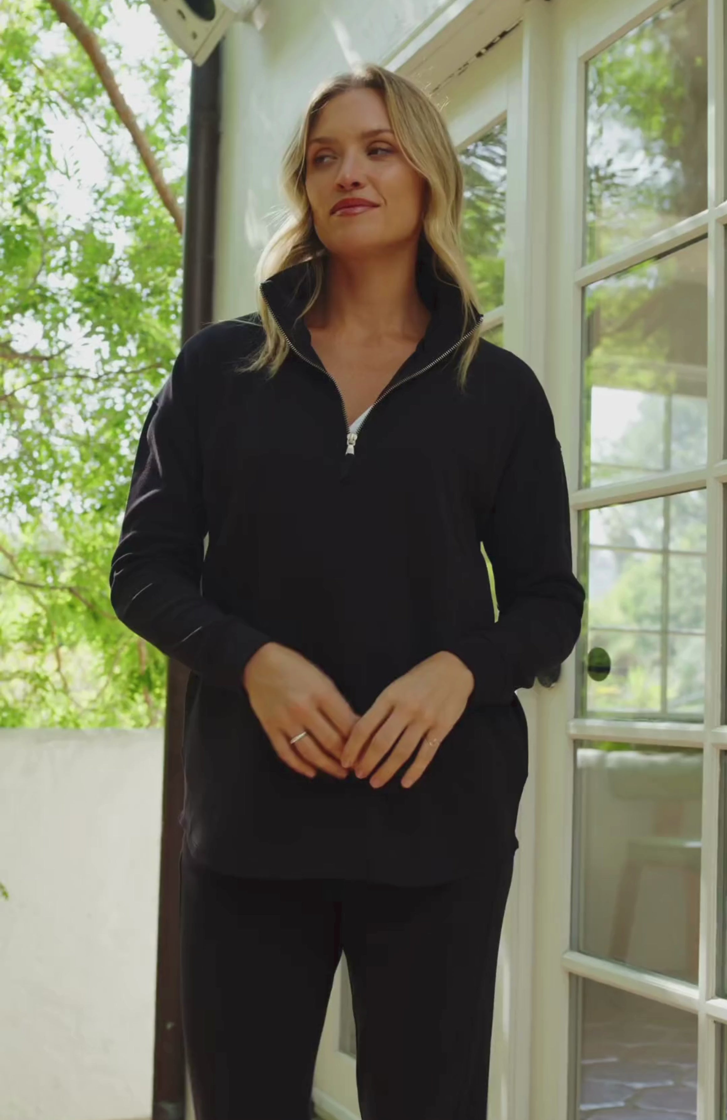 Million Miles Quarter Zip Pullover – zestt llc