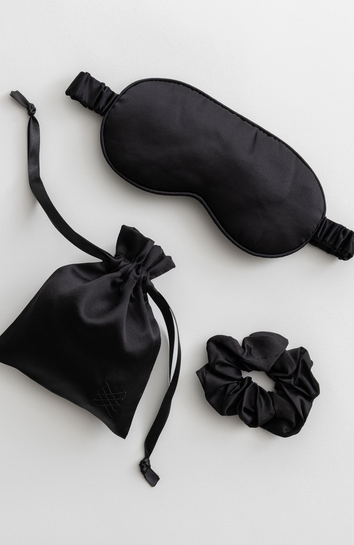 Silk Sleep Mask and Scrunchy Set – zestt llc