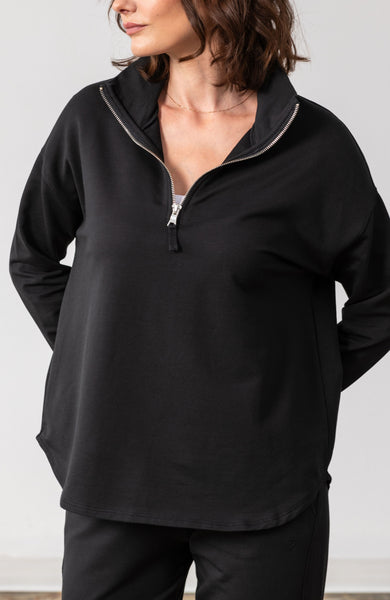 トップス Euro MODESTY INDUSTRY OVER DYE ZIP KNIT Euro MODESTY INDUSTRY OVER DYE ZIP KNIT