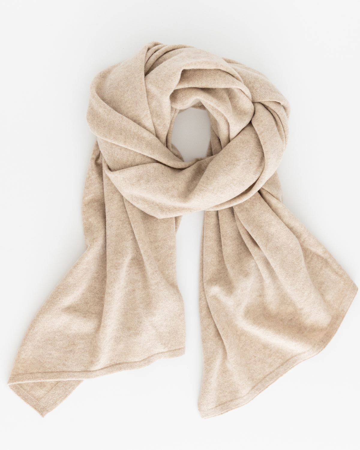 The Dreamsoft Travel Scarf in CloudSpun™ Recycled Cashmere - Oat